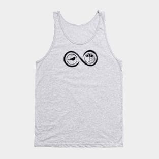 Umbrella Academy vs Sparrow Academy Grunge Infinity Statement Tank Top